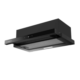 XION Campana Extractora Telescopica full black/glass XI-EC64
