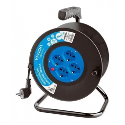 CONATEL Alargue c/cable 30mts 4 tomas y térmica 719035