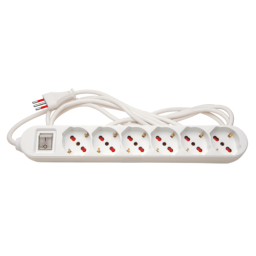 CONATEL Alargue 10A c/cable 3mt, 6 tomas schuko 716871