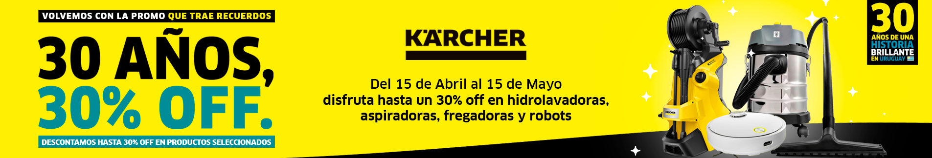 Karcher 30 A�os