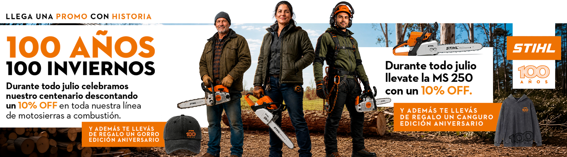 MOTOSIERRAS STIHL 10% OFF